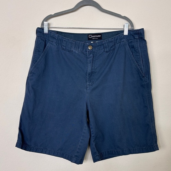 Scottevest Other - Scottevest TEC Shorts Mens 38
Beige Chino Hidden Cargo Pockets Travel Navy